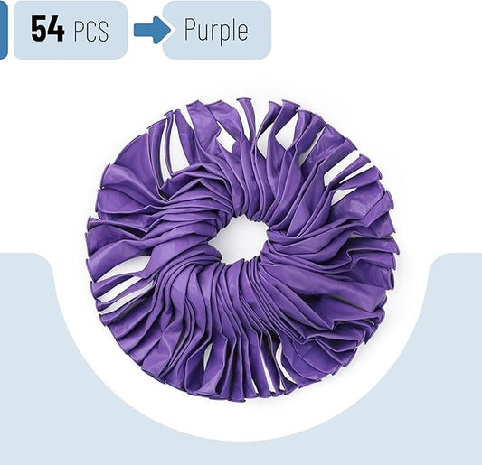 Mr. Pen- Balloons, 12 Inch, 54 Pack, Purple, Party Balloons