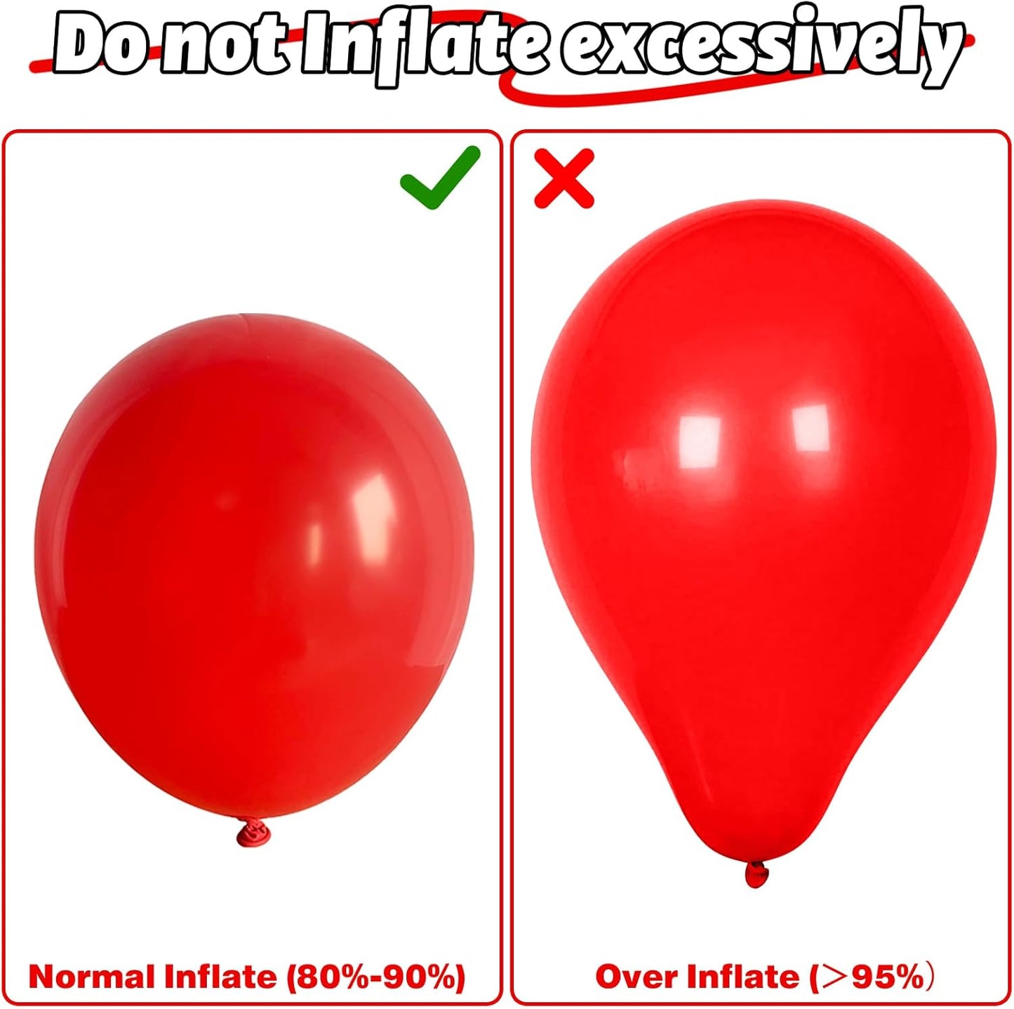 Baseball Theme Balloons - 60PCS 12INCH Red, White & Blue Nautical Helium Latex Balloons for Sports, Birthday, Baby Shower Decorations