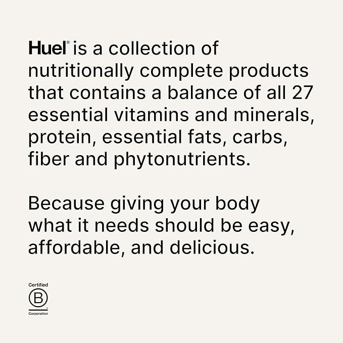 Huel Complete Nutrition Vegan Protein Bars | Fudge Brownie | 13g Protein | 27 Vitamins & Minerals, 2g Sugar, Non-GMO, 100% Plant Based Snack | 12 Pack