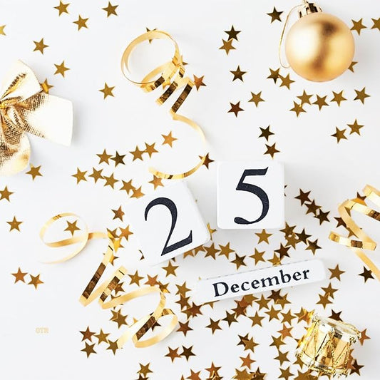 WEIKA 60g Star Confetti Glitter Star Table Confetti, Metallic Foil Star Glitter, Table Decorations for Party Wedding birthday graduation Decorations(Glitter Gold Set, 10mm and 6mm)