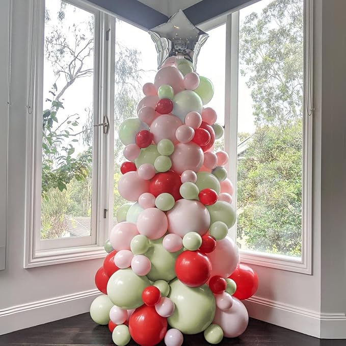 Sage Green Balloons 12 inch, Dusty Green Balloons 50pcs Party Balloons for Wedding Engagement Bridal Baby Shower Birthday Party Decorations