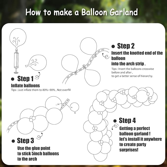 Tropical Jungle Animal Theme Birthday Party Balloon Decorations Kit,Ideal for Safari Adventure Birthday Parties, Kids Theme Decorations, Zoo Theme Parties, and Outdoor Adventure Party Decor