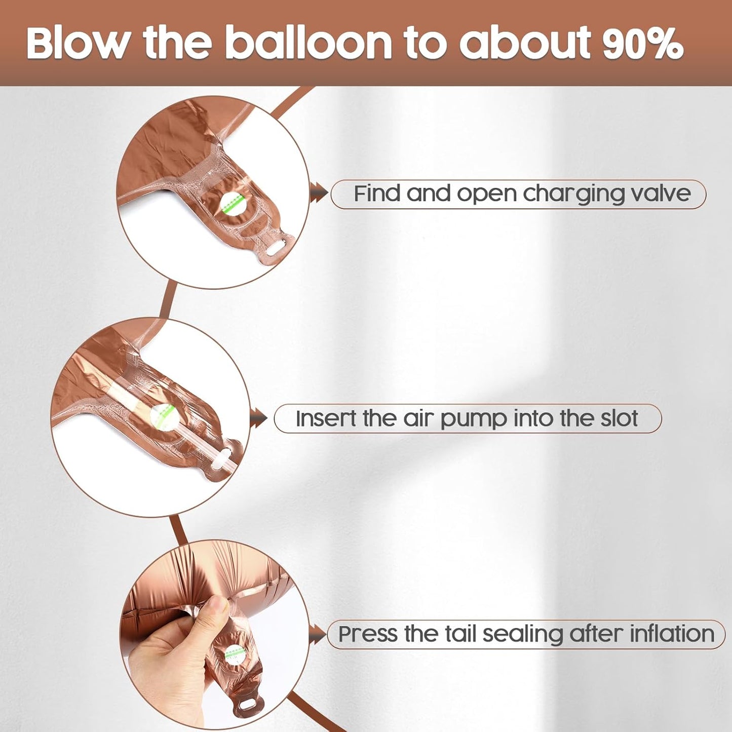 2026 Balloon - Coffee Brown Birthday Number Balloons, 40 Inch Large Foil Balloons for Men Women Boys Girls Coffee Brown Themed Birthday Decorations,Number 2026 Balloon