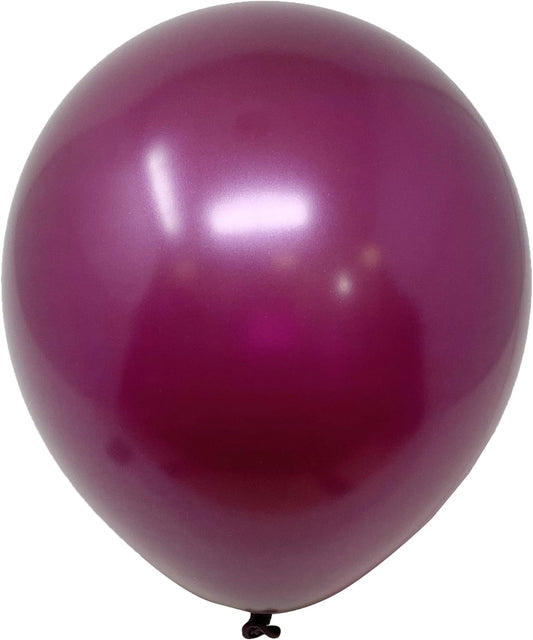 Allgala Burgundy Balloons 50 Pack 12 Inch Helium Grade Latex Bulk Balloon Pack Ideal for Birthday, Wedding, Bridal Party Baby Shower Decorations