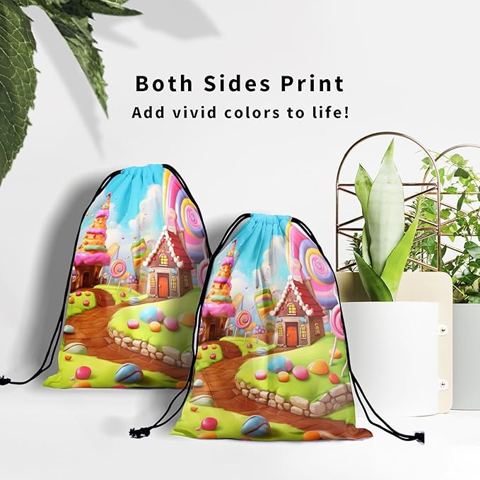 Nerxy Leaf Grip Bags for Gymnastics Tropical Leaves Grip Bag Botanical Drawstring Storage Bags