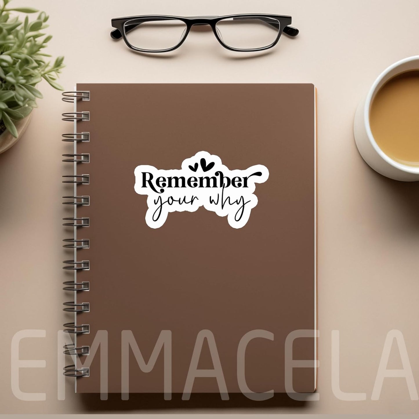 (3PCS) Remember Your Why Sticker, Mental Health Awareness,Motivational Quotes, Inspirational Quotes Stickers, Waterproof Vinyl Decals Decor Books Laptops Tumblers Water Bottle 3'' x 1.8"