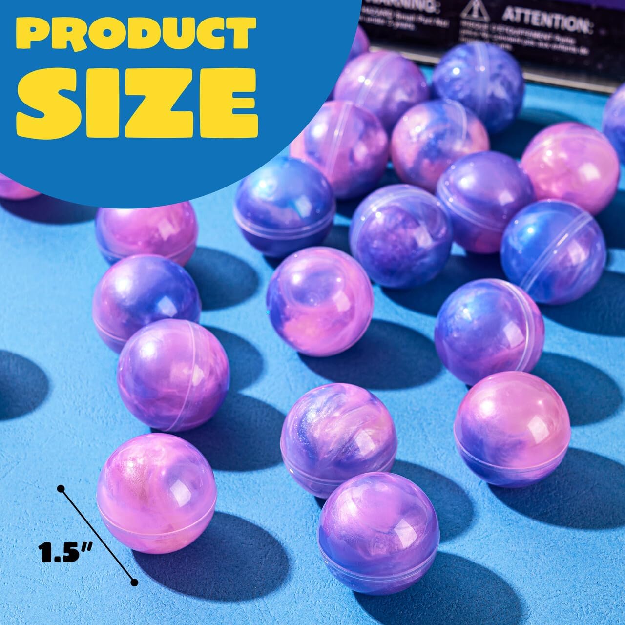 JOYIN Slime Party Favors, 24 Pack Galaxy Slime Ball - Stretchy, Non-Sticky, Mess-Free, Stress Relief, and Safe - Toys for Girls and Boys - Classroom Reward, Party Supplies