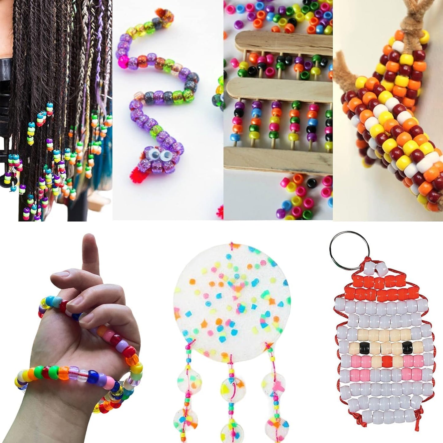 YMSDZHL 11000+PCS Clay Beads Bracelet Making Kit,24 Color DIY Flat Preppy Beads for Friendship Jewelry Making,Polymer Heishi Beads with Charms Gifts for Teen Girls Crafts for Ages 4-12
