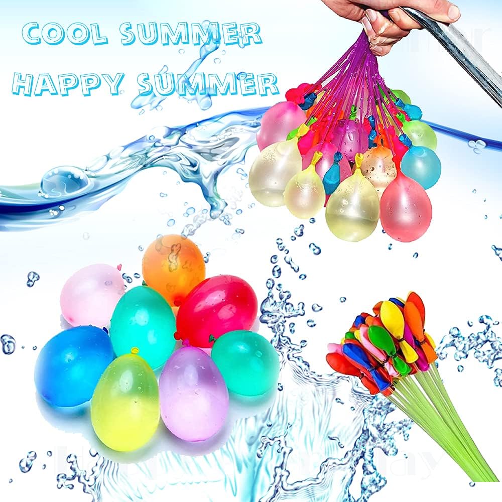 Summer Water Toys Magical Quick Fill Water Balloons for Pools and Water Companions 999 Balloons (ZD)
