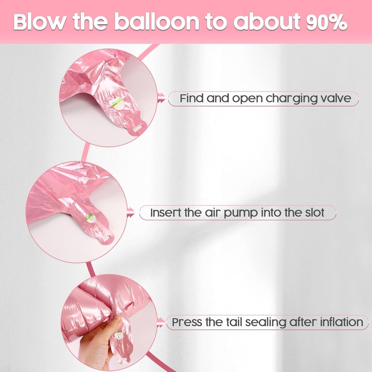 2026 Balloon - Pearlescent Pink Birthday Number Balloons, 40 Inch Large Foil Balloons for Men Women Boys Girls Pearlescent Pink Themed Birthday Decorations,Number 2026 Balloon