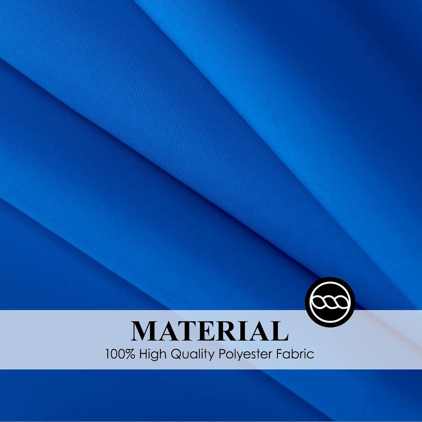 Rectangle Tablecloths 90x132 Inch 2 Pack Royal Blue Tablecloth Washable Decorative Linen Polyester Table Cloths for Dining Table Banquets Buffet Parties and Wedding