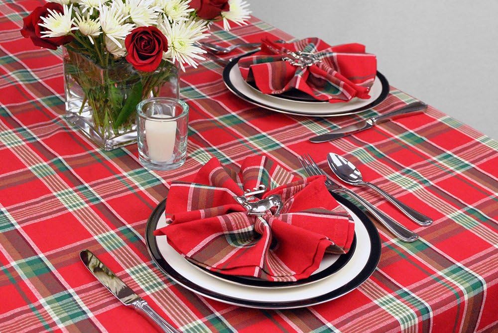 DII Christmas Thanksgiving Holiday Tabletop Décor Collection Decorative Napkin Ring Holder Set, 2.5" Diameter, Silver Reindeer, 6 Piece