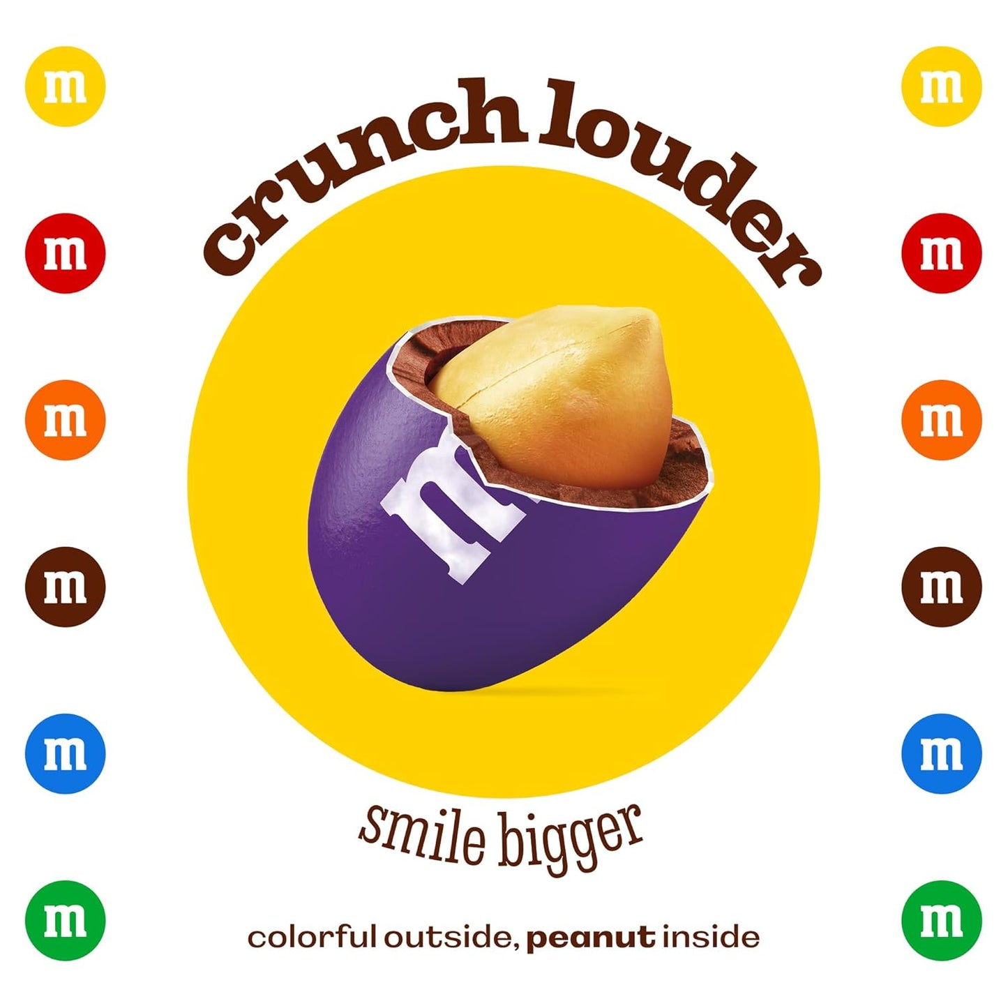 M&M’S WORLD Peanut Purple Chocolate Candy-2lbs of Bulk Candy in Resealable Pack for Easter,Candy Buffet,Birthday Parties,Theme Meetings,Candy Bar,Sweet Stuff for DIY Party Favors or Edible Decoration