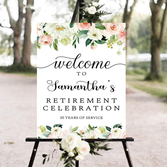 Personalized Retirement Yard Sign, Retirement Celebration Welcome Sign, Retirement Party Sign, Retirement Decorations, Retirement Outdoor Sign, Retirement Home Decor, Retirement Celebration Sign #15