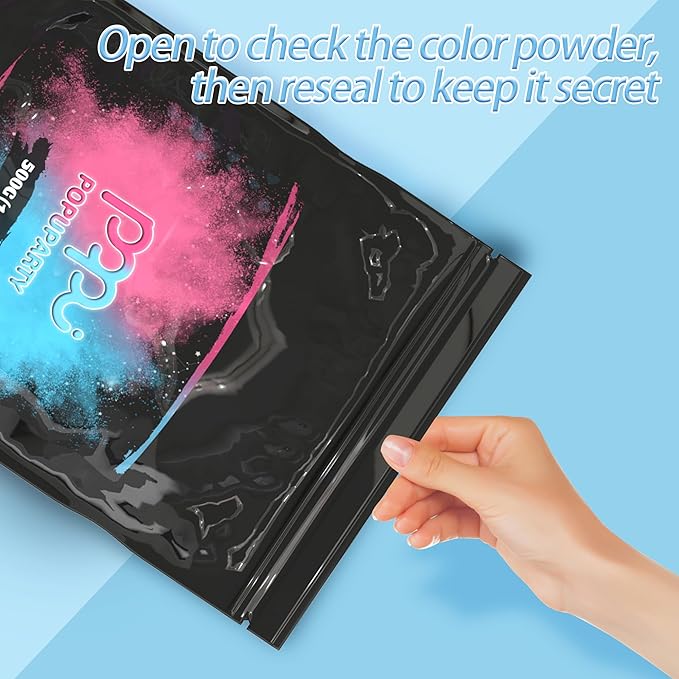 1 Pack Black-out Gender Reveal Powder- 1 lb Blue Powder – Perfect for Baby Gender Reveal, Car Burnout, Color Toss, Photoshoots, Helicopters