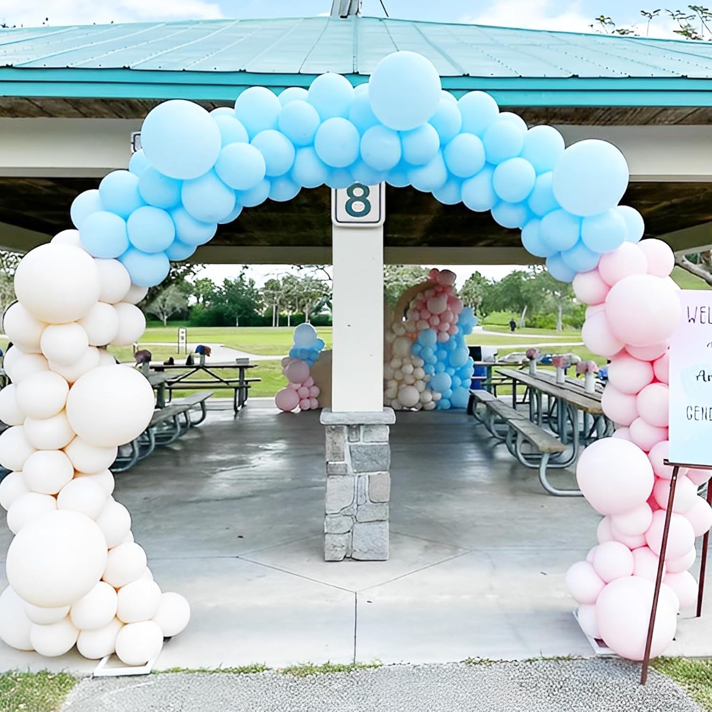 Light Blue Balloons, 66pack 12inch Baby Blue Latex Party Balloons for Boys Girls Birthday Party, Baby Shower, Wedding, Gender Reveal, Baby Shower, Anniversary Party Decorations