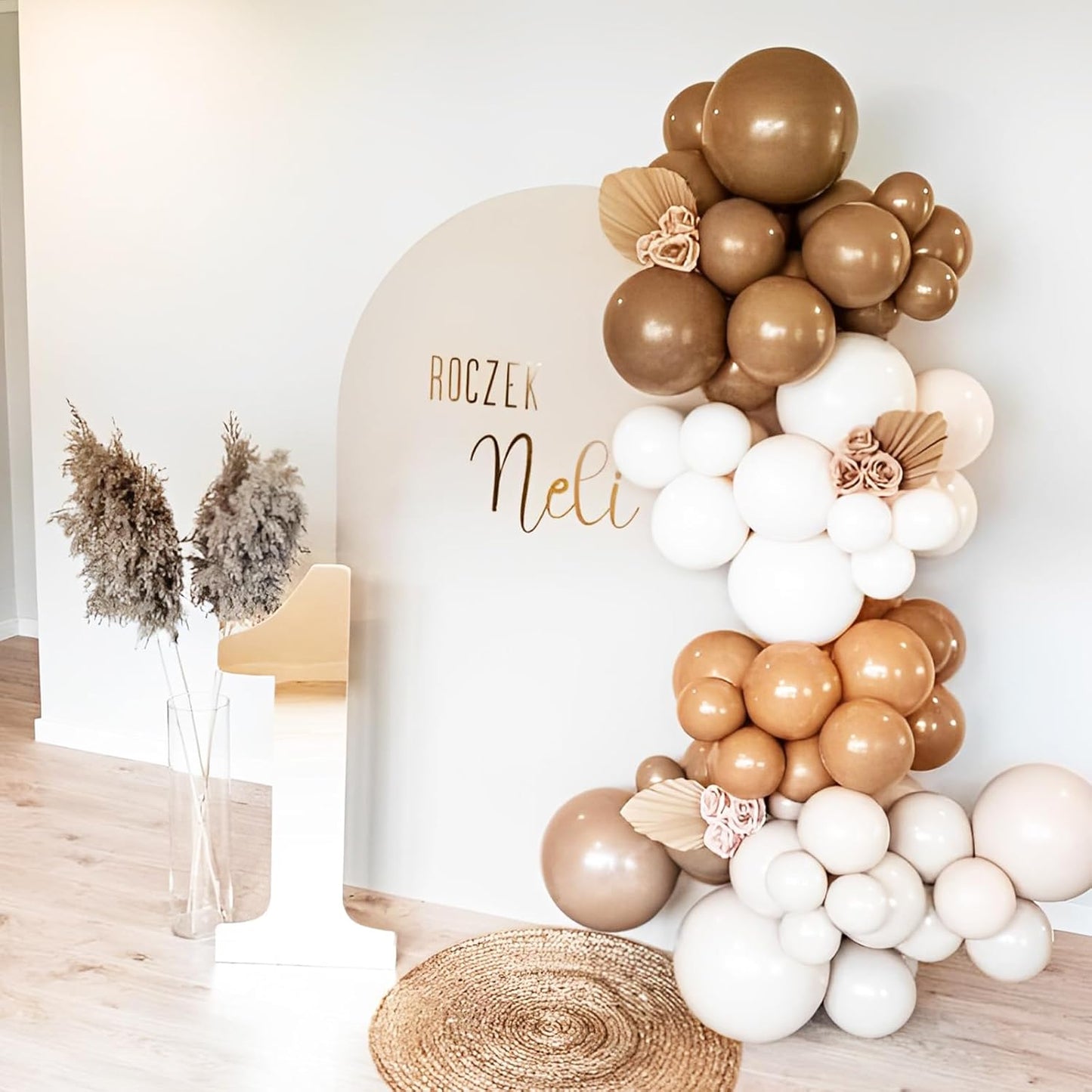 Brown Balloons, 66pack 12inch Brown Latex Party Balloons for Graduation, Teddy Bear Themed Party, Wedding, Birthday, Bridal Shower, Baby Shower, Gender Reveal Party Decorations