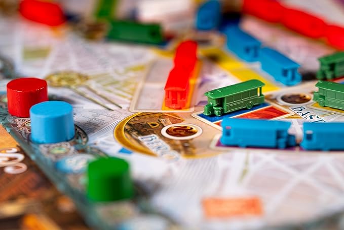 Asmodee Ticket to Ride Paris Board Game - Train Route-Building Strategy Game with Detailed Parisian Buses, Fun Family Game for Kids & Adults, Ages 8+, 2-4 Players, 10-15 Min Playtime