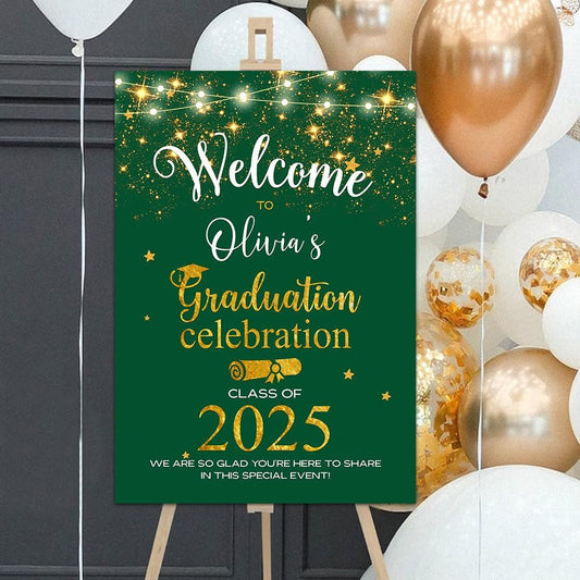 Personalized Graduation Yard Signs, Class of 2025 Sign, Graduation Senior Sign 2025, Graduate Yard Sign, Graduation Decorations Sign, High School Grad, College Graduation Sign #1