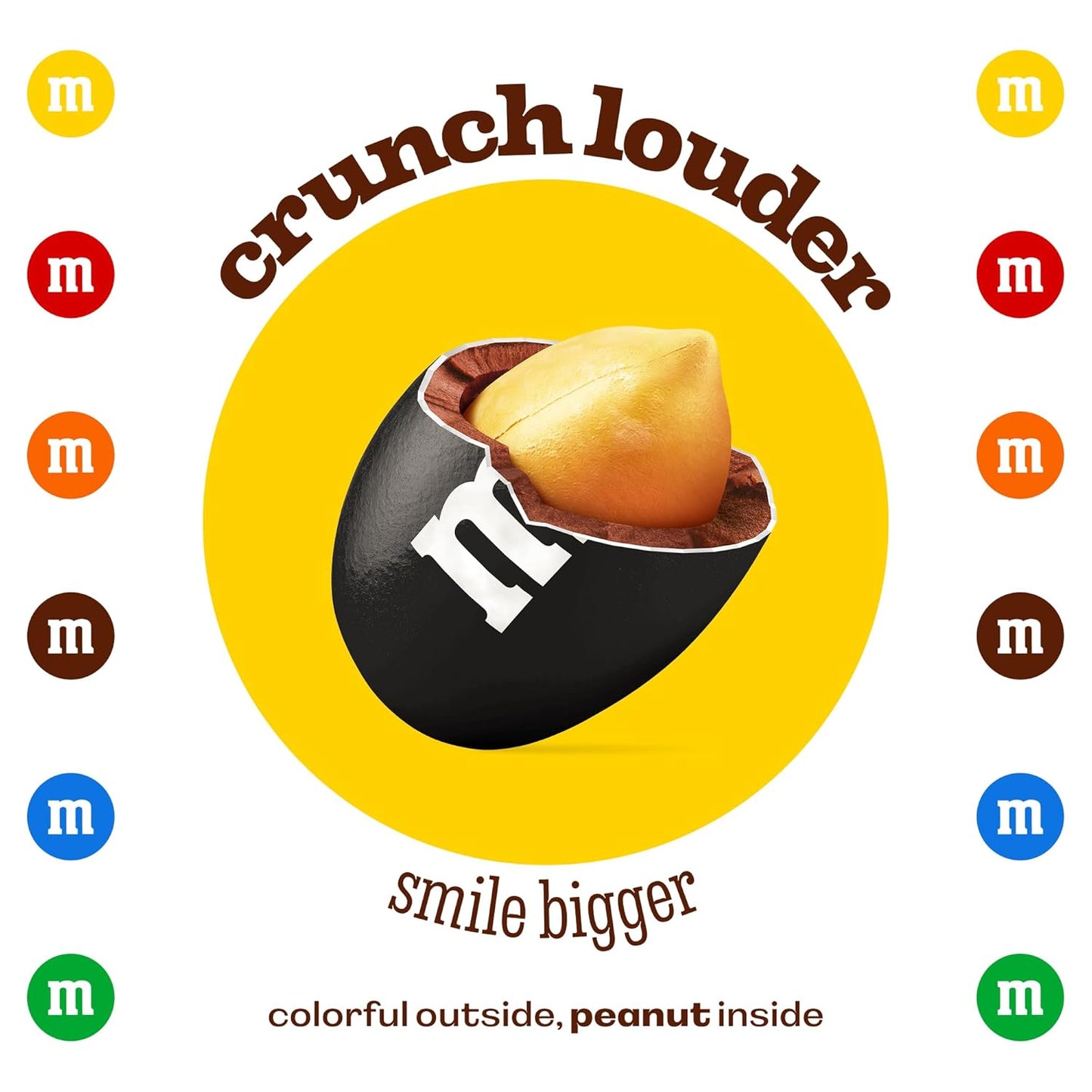 M&M’S WORLD Peanut Black Chocolate Candy-2lbs of Bulk Candy in Resealable Pack for Easter,Candy Buffet,Birthday Parties,Theme Meetings,Candy Bar,Sweet Stuff for DIY Party Favors or Edible Decoration