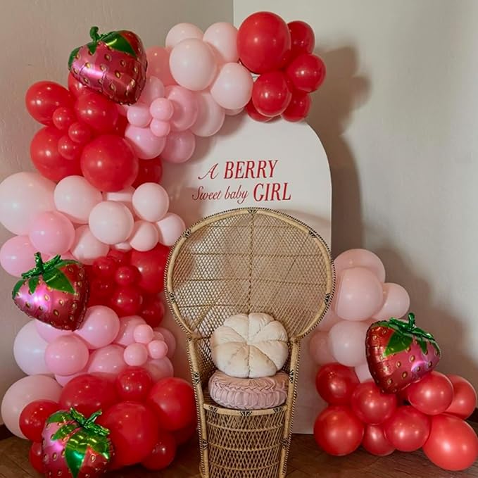 Red Balloons 12 inch, Red Latex Balloons 50pcs Party Balloons for Baby Shower Wedding Valentines Christmas Birthday Party Decorations