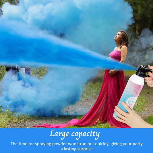 Gender Reveal Fire Extinguisher Color Blasters: 2 Pcs Blue Blaster Only for Baby Boy with Blue Smoke suitable for Gender Reveal Party Decorations