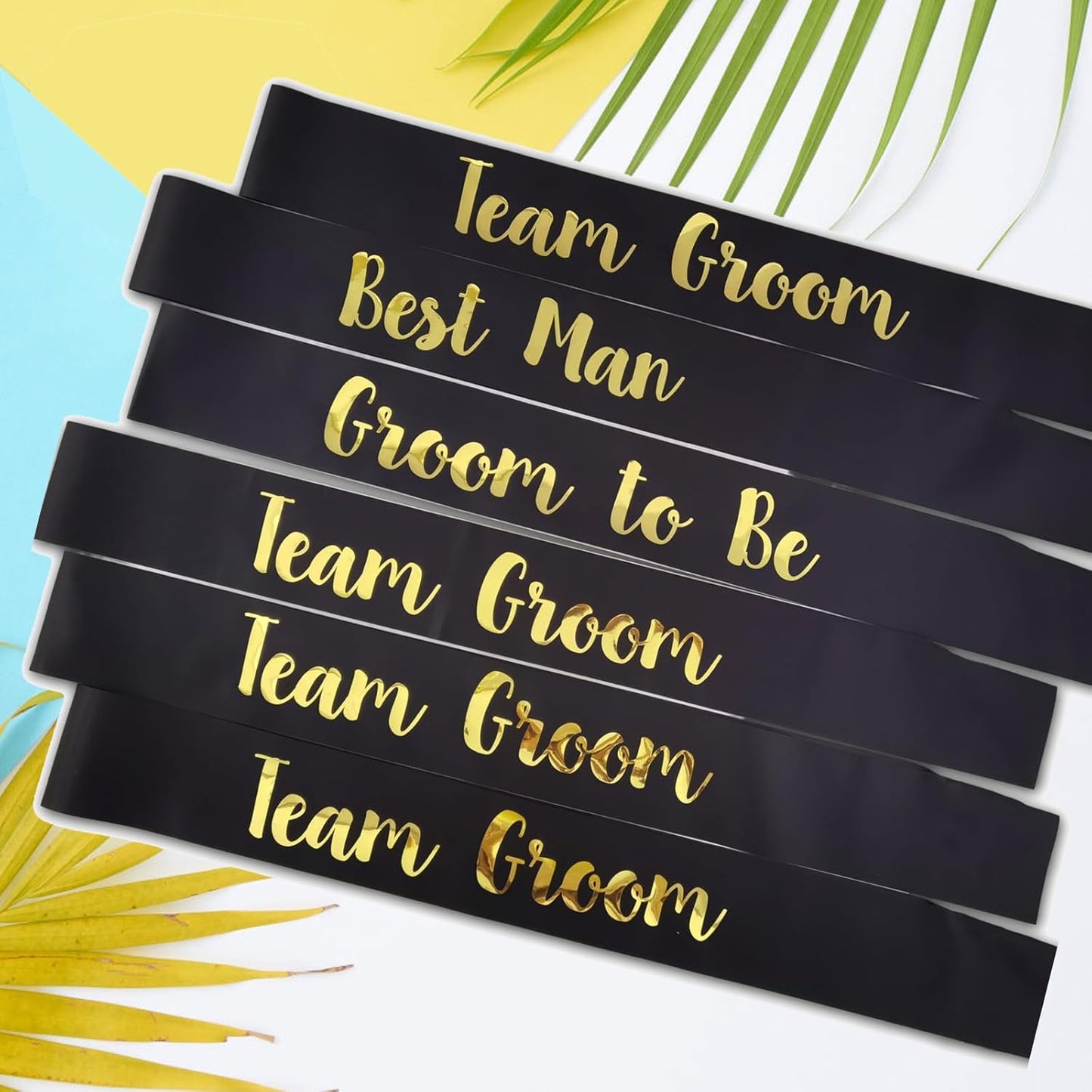 Groom to Be Sash, Funny Bachelorette Sashes for Bachelor Party Accessories for Future Groom Wedding Gift from Bride
