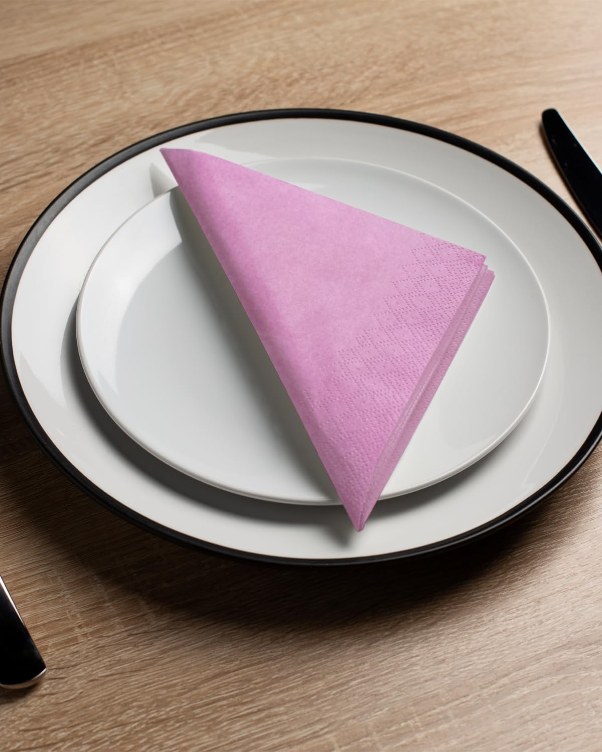 PinkPurple Cocktail Napkins 6 colors 5 * 5inch disposable Beverage Napkin paper for Cocktail, Wedding, Dinner,Brithday Party Dessert Wine Paper Napkins( 120 Count)