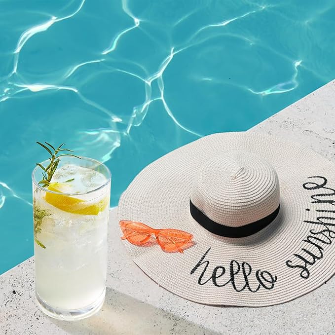 RLWY 17 Oz Acrylic Plastic Tumblers Set of 12, Clear, Shatterproof, BPA-Free, Dishwasher-Safe, Reusable Drinking Glasses for Kitchen, Poolside, Patio