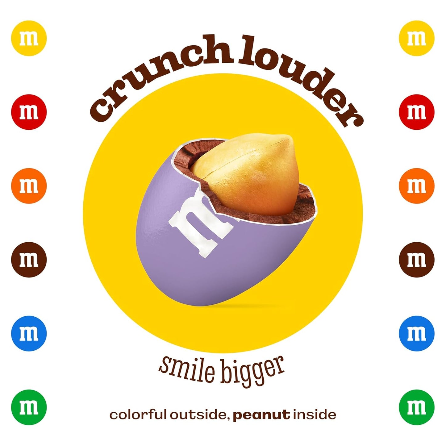 M&M’S WORLD Peanut Light Purple Chocolate Candy-2lbs of Bulk Candy in Resealable Pack for Candy Buffet,Birthday Parties,Theme Meetings,Candy Bar,Sweet Stuff for DIY Party Favors or Edible Decoration