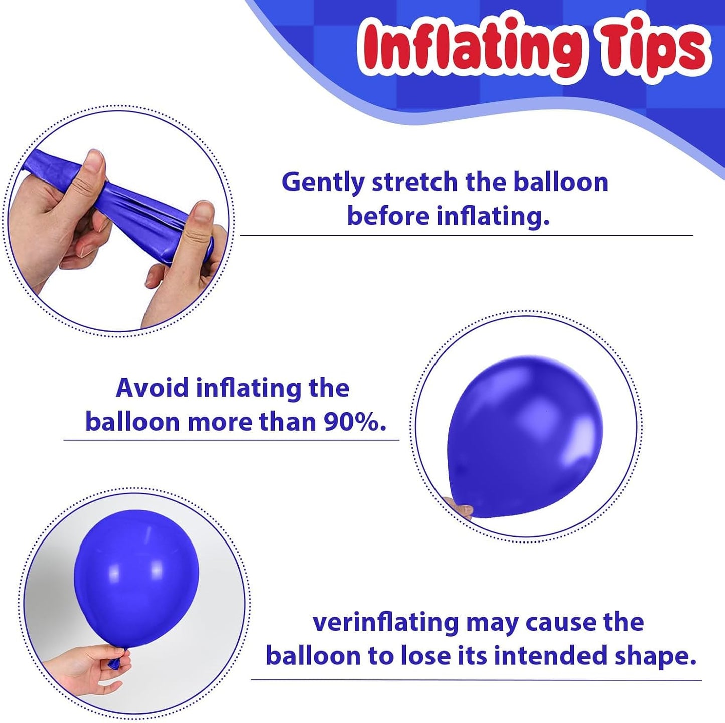 Paready Red Black Blue Balloons Set, 60Pcs Latex Balloons, 12Inch Metallic Blue Silver Balloon Red Black Latex Balloon Helium for Boys Baby Shower Birthday Party Decorations