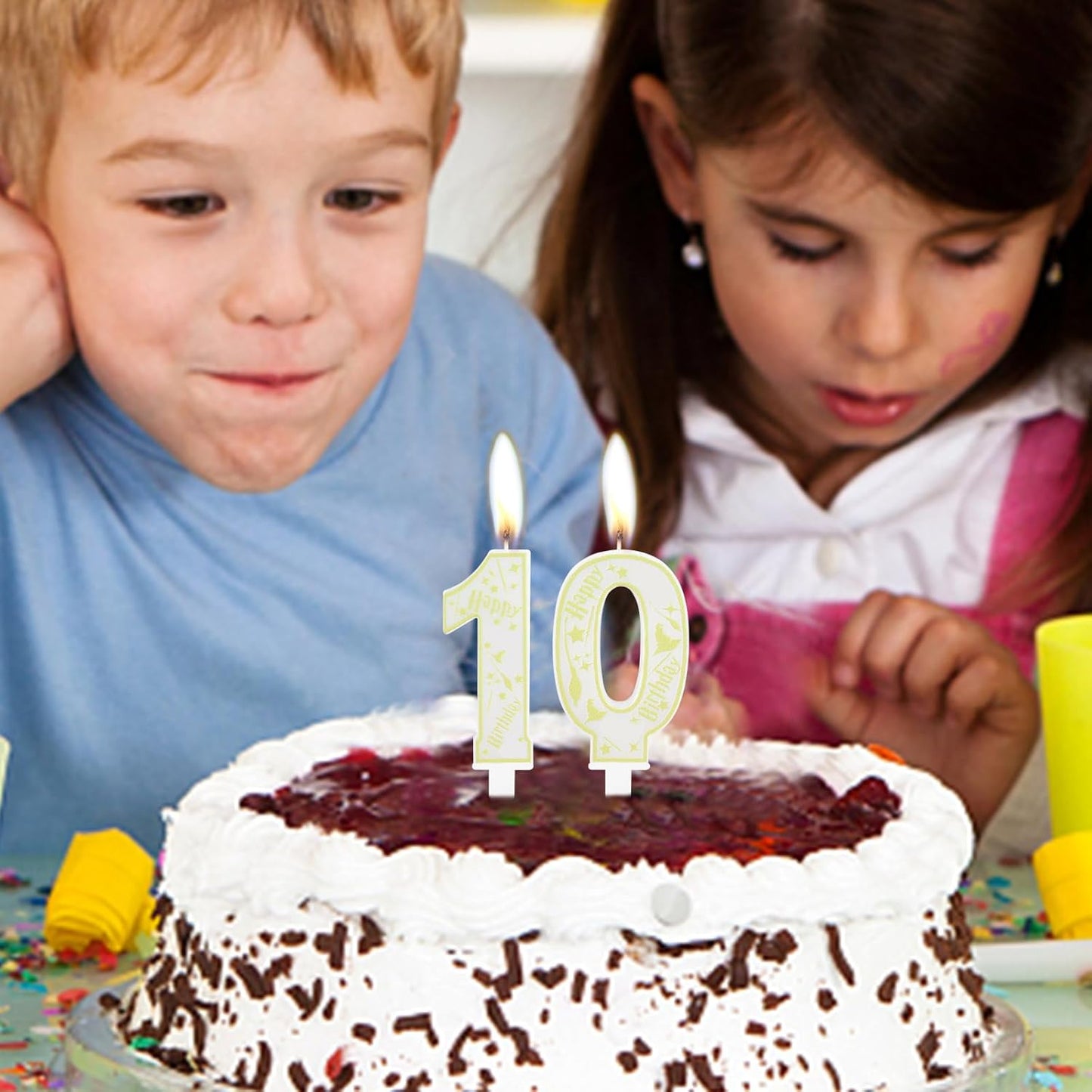 Magical Wizard Party Birthday Candles Number 22 Candle Cake Topper Wizard School Themed Happy 22rd Birthday Cake Decorations for Boys Girls Kids Party Favors Supplies Decorations Gifts
