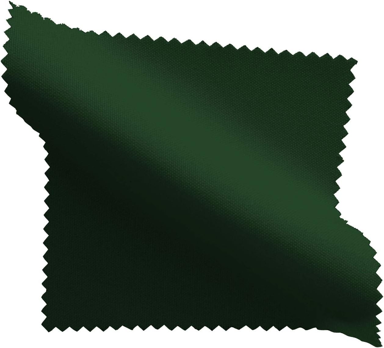LA Linen 10-Pack Poly Poplin Napkin, Soft Cloth Napkins, Washable Reusable Napkins, Stain and Wrinkle Resistance Table Napkins for Dinner, Wedding, Parties, 18 by 18-Inch, Hunter Green