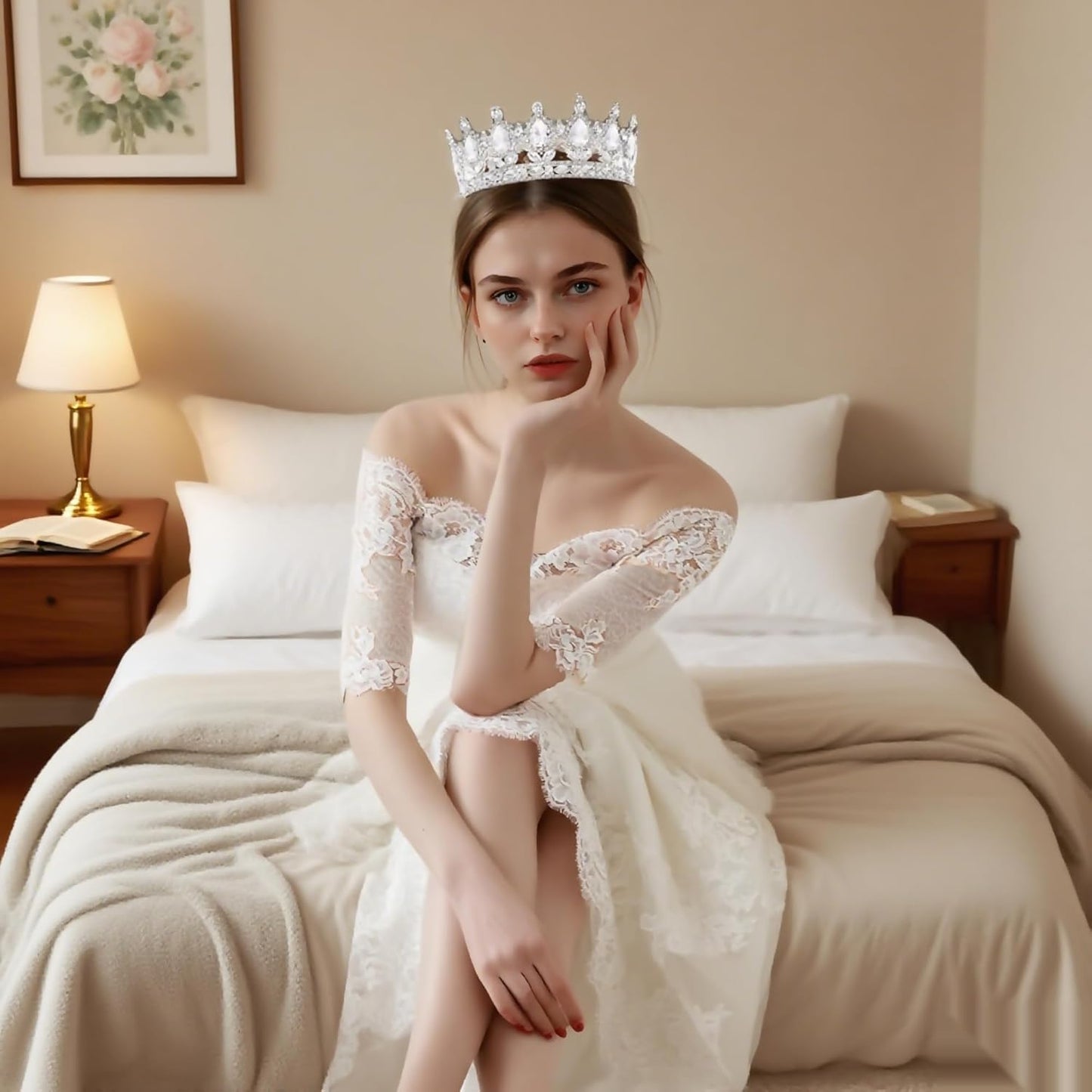 Tiaras for Women Princess Crowns for Women Crystal Headbands for Bridal Princess Birthday Party
