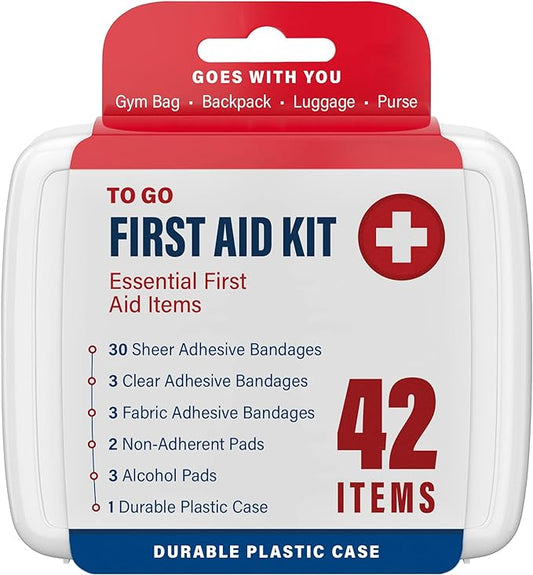 DecorRack 1000 Piece First Aid Kit, 24 Individual Boxes of 42 Items Each, First Aid Kits for Minor Cuts, Scrapes, Travel, Car, Home, Work, Field Trips or Camping (1000pcs, 24 Pack)