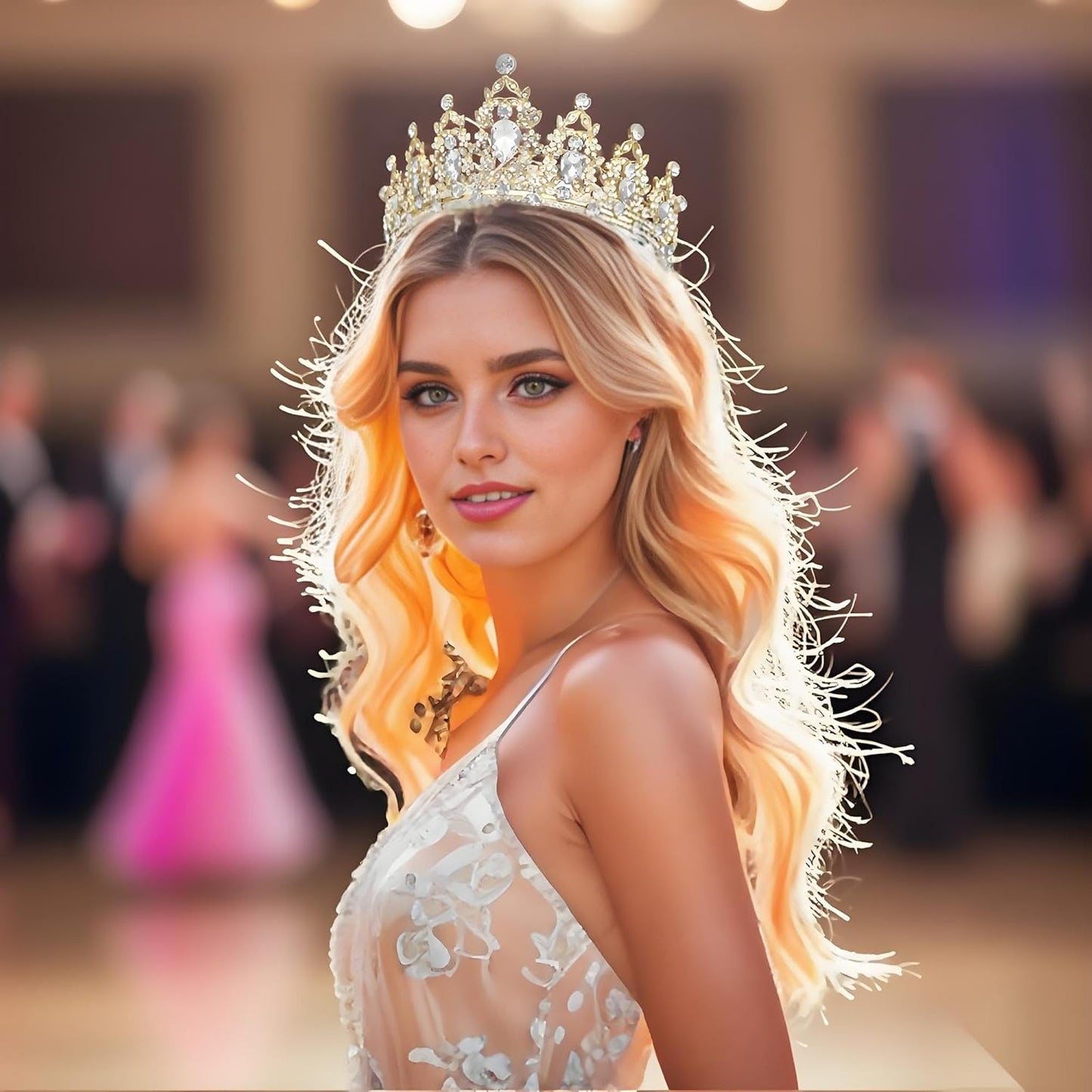 Tiaras for Women Princess Crowns for Women Crystal Headbands for Bridal Princess Birthday Party