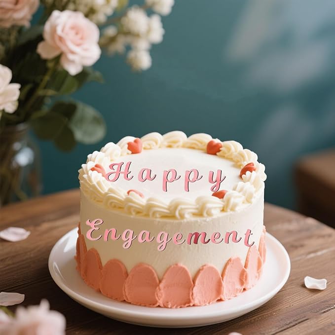 64 Pcs Acrylic Number & Alphabet Cake Toppers - A-Z Letters, 0-9 Numbers, Rose Gold - DIY Personalized Name Cupcake Toppers for Weddings, Birthdays, Party Decorations