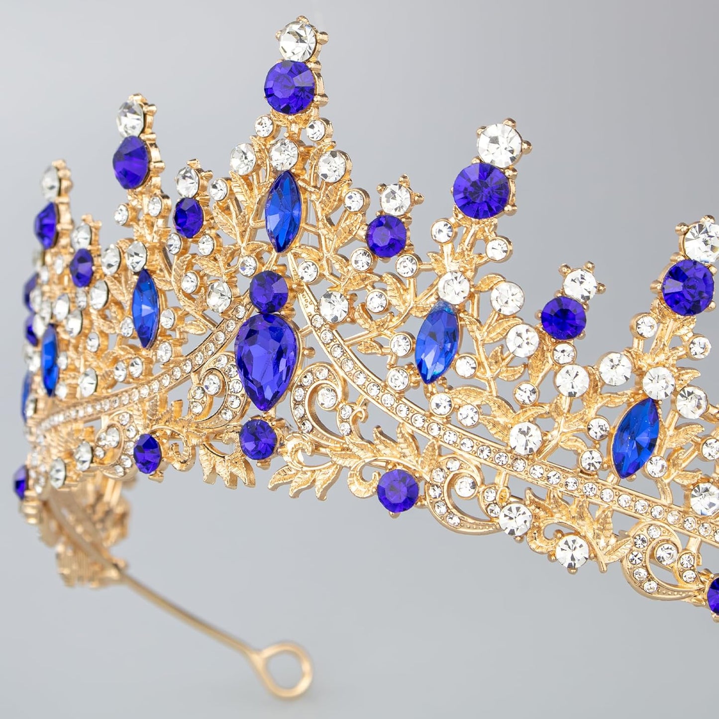 Tiaras and Crowns for Women Crystal Princess Tiaras Rhinestone Queen Crowns For Wedding Bridal Birthday Prom Pageant Party (Tiara 100)