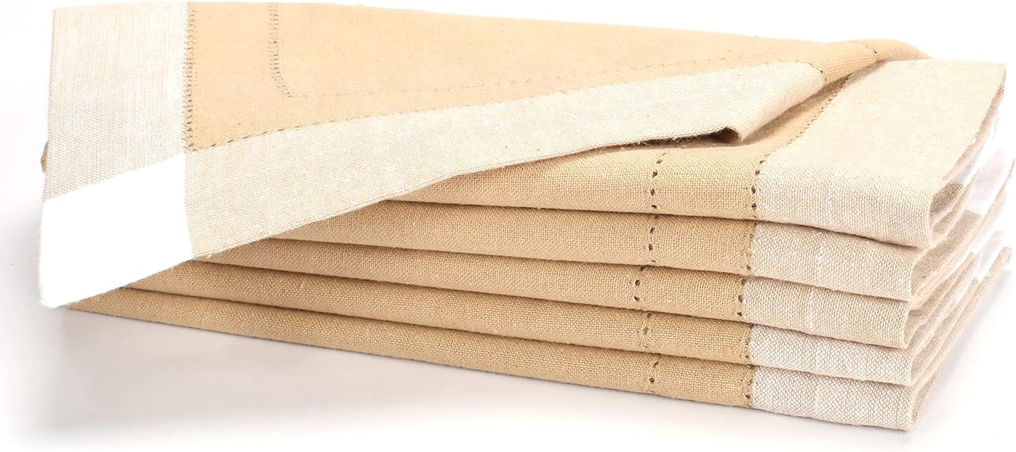 Homidate Cloth Dinner Napkins – Machine Washable Reusable Fabric Napkins for Weddings, Parties & Table Decorations