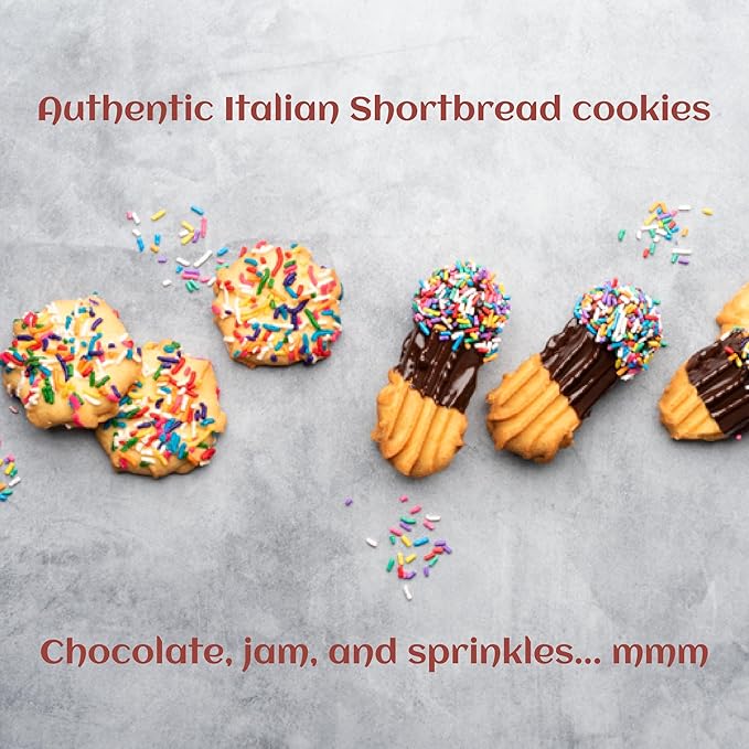 Italian Cookies Gift Basket | Chocolate Covered Cookies | 15 Cookies Individually Wrapped | Fresh Bakery Cookies | Birthday Food Gifts | Gourmet Cookies Gift | Kosher & Nut Free | Stern’s Bakery