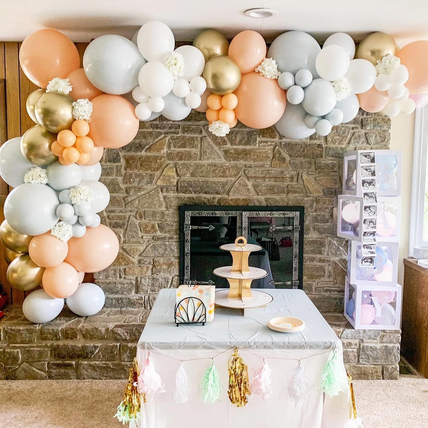 Peach Blush Balloons - Peach Blush Balloons Different Sizes 18 12 10 5 Inches, Nude Balloon Garland Arch for Safari Party Birthday Baby Shower Bridal Shower Neutral Decorations