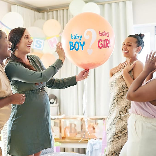 Gender Reveal Fire Extinguisher Set for Newborn Baby, 4Pcs Blue Smoke Bombs, 100% Biodegradable Confetti Cannon for Baby Reveal Party Supplies
