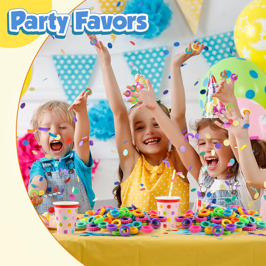 Fidget Toys Party Favors for Kids: 50 Pack Spinner Rings Bulk - Treasure Box Stress Toys for Teacher Classroom Prizes - Fun Goodie Bags Stuffers for Birthday Party Gifts Boys Girls
