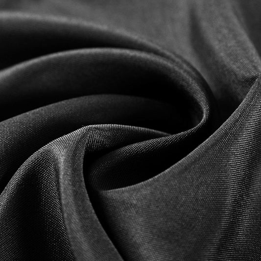 Cloth Napkins 17x17 inch Washable Polyester Dinner Napkins Soft Table Napkins for Wedding Party Dining Banquet(Black,50PCS)