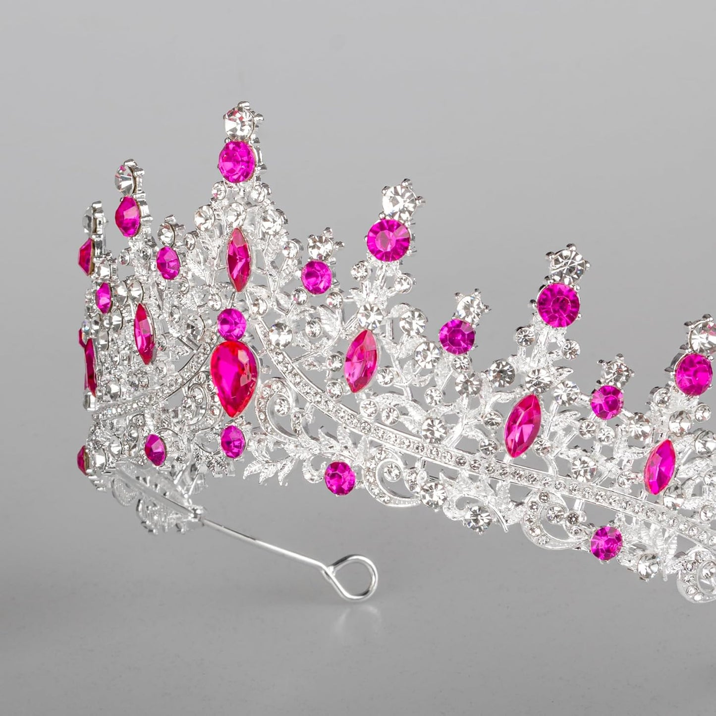 Tiaras and Crowns for Women Crystal Princess Tiaras Rhinestone Queen Crowns For Wedding Bridal Birthday Prom Pageant Party (Tiara 100)