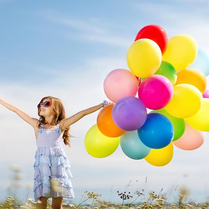 Mr. Pen- Balloons, 54 Pack, Assorted Colors, Party Balloons