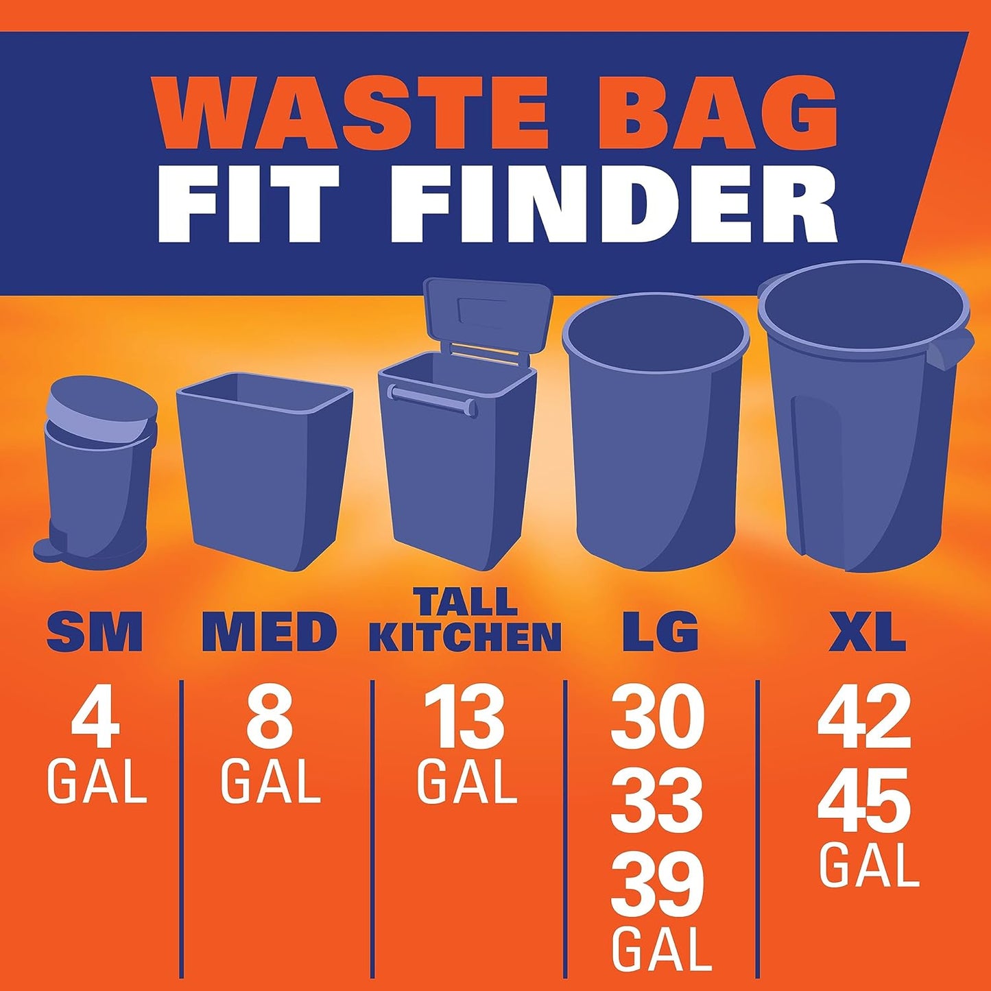 Hefty Small Trash Bags, Fabuloso Watermelon Scent, 4 Gallon, 52 Count
