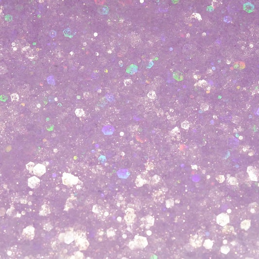 HEMOER Light Purple Opal Glitter 100g/3.5oz, Cosmetic Mixed Hexagon Chunky & Fine Craft Glitter Resin Sequins for Epoxy Glass, Resin Art, Body, Hair, Face, Nail, Slime, Tumbler, Festival Party