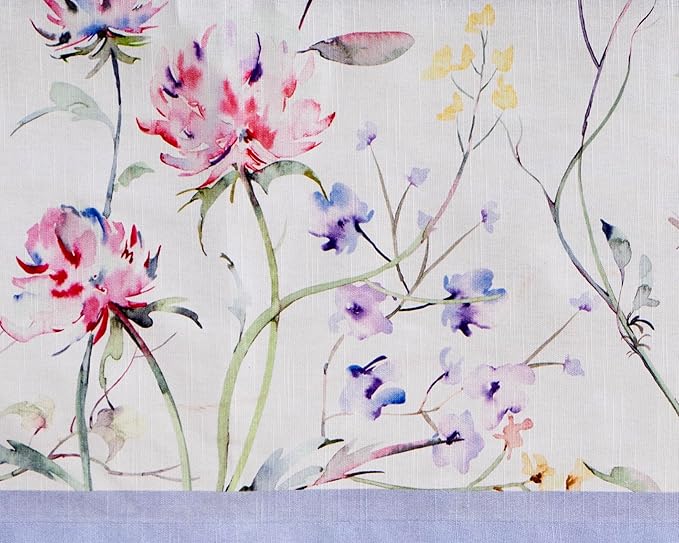 Maison d' Hermine Table Cloth Rectangle Table 100% Cotton 60 x 108 Inches Tablecloth Reusable Decorative for Dining Room Farmhouse Home Valentines Day Decorations Spring Summer - Summer Floral