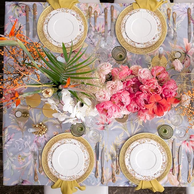 12 Pack Gold Charger Plates, 13 Inch Gold Round Chargers for Dinner Plates, Decorative Dinner Chargers, Antique Plastic Table Charger and Service Plates for Wedding Holiday Party